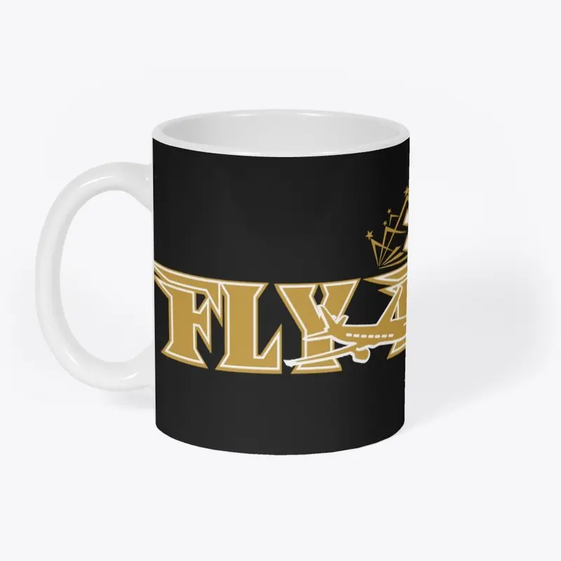 Classic Fly Rulers mug design 