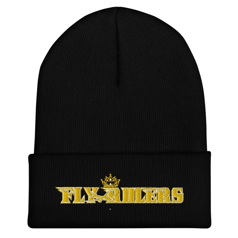 Classic embroidered Fly Rulers beanie 