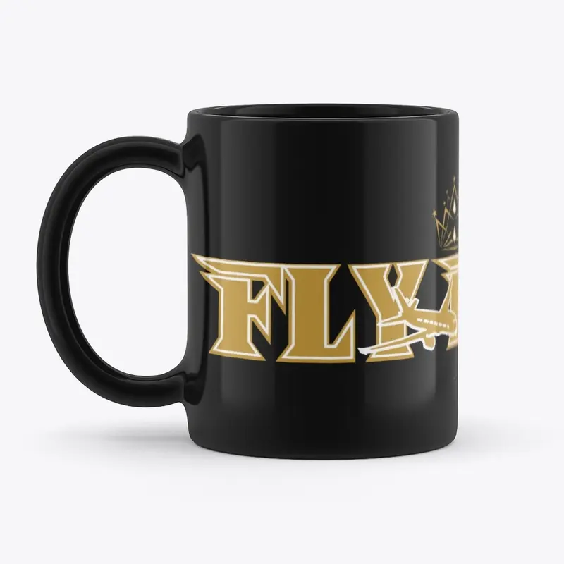 Classic Fly Rulers mug design 